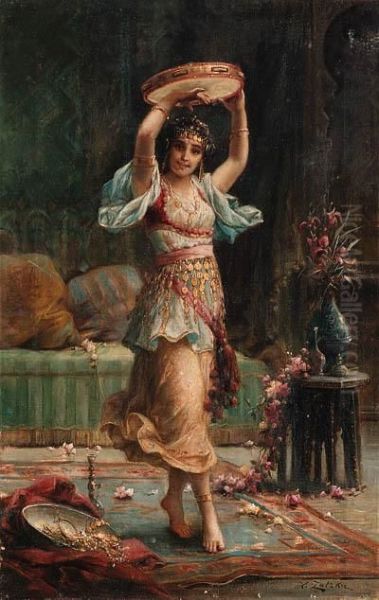 The Tambourine Player - view 1