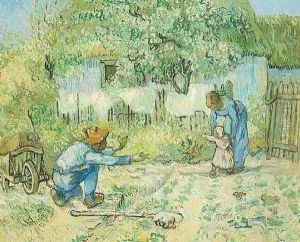 First Steps (after Millet)