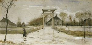 Drawbridge in Nieuw-Amsterdam