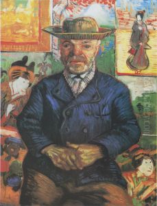 Portrait of Pere Tanguy by Vincent Van Gogh