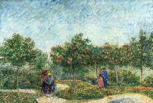 The Voyer d'Argenson Park in Asnieres by Vincent Van Gogh