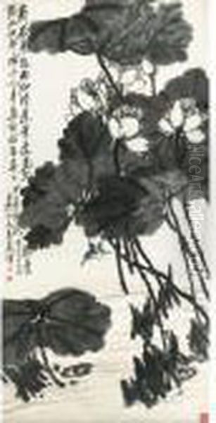 Lotus And Bird - view 1