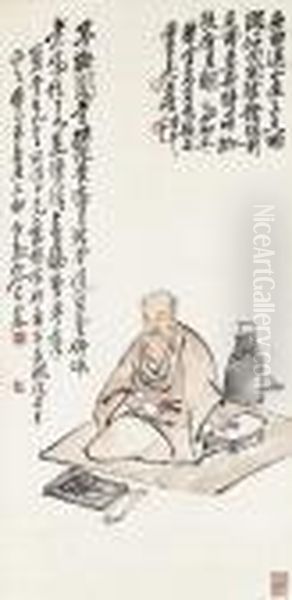 Scholar At Study - view 1