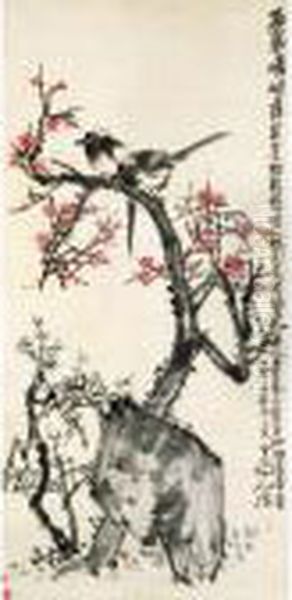 Plum And Magpie - view 1