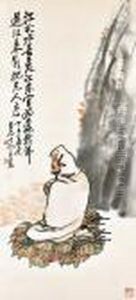 Bodhidharma by Wang Zhen