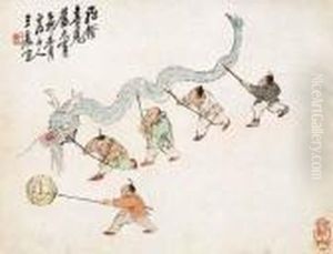Dragon Dance by Wang Zhen