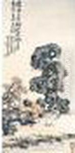 Drunken Zhong Kui by Wang Zhen