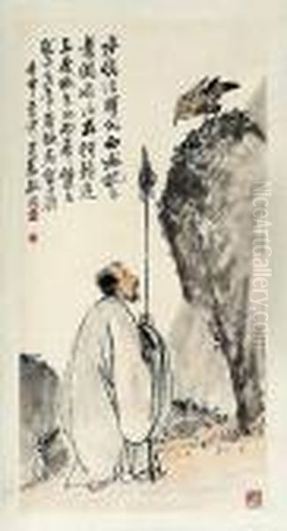 Luohan And Bird - view 1