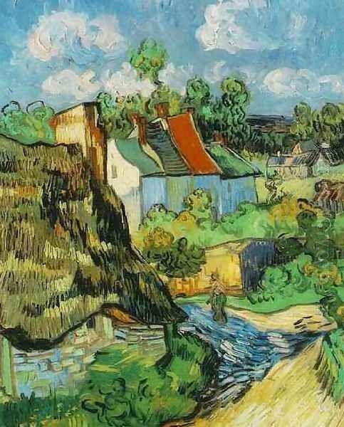 Houses In Auvers - view 1