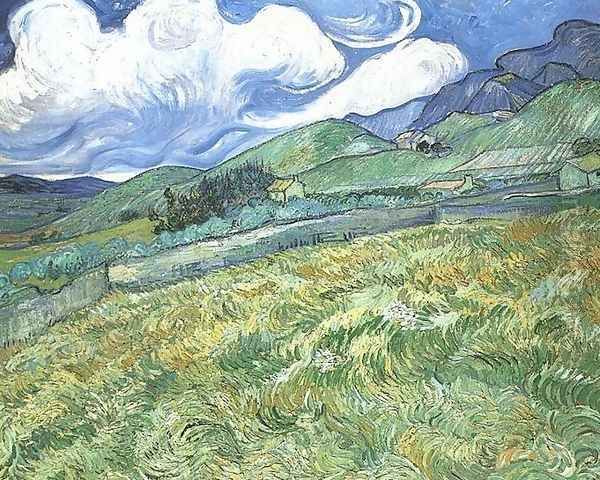 Mountainous Landscape Behind Saint Paul Hospital - view 1