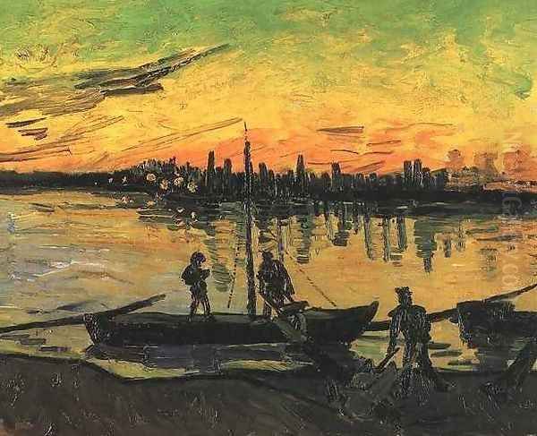 Coal Barges II - view 1