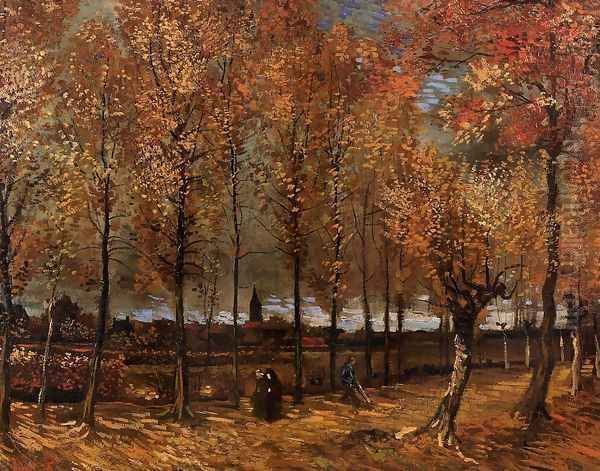 Lane With Poplars - view 1
