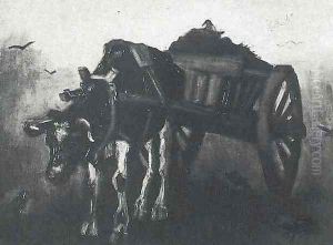 Cart With Black Ox