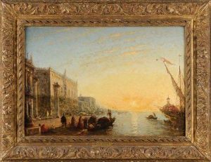 Leve De Soleil Sur Venise