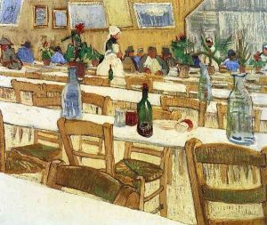 Interior Of The Restaurant Carrel In Arles