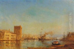 Le Port De Marseille by Felix Ziem