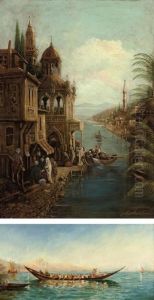 A Royal Barge On The Bosphorous
