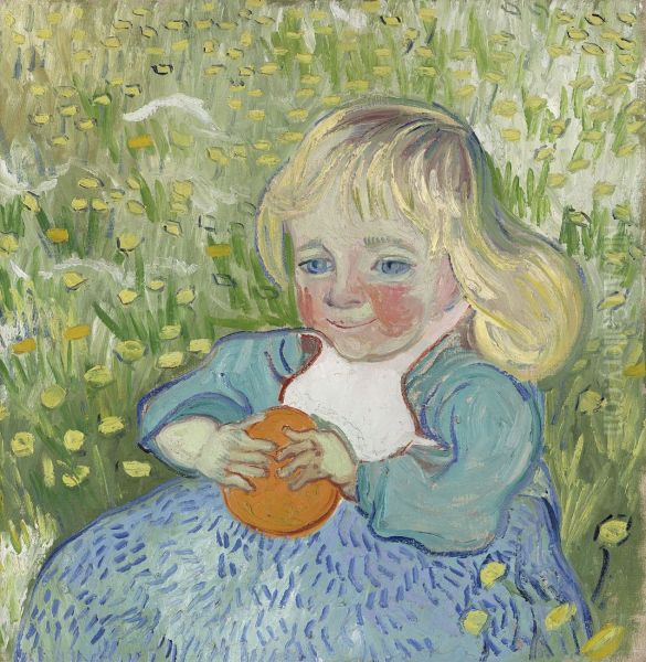 Child With Orange - view 1
