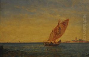 Voilier Dans La Lagune by Felix Ziem