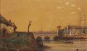 Vue D'un Pont Dans La Ville