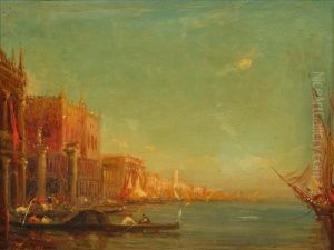 The Dogespalace, Venice by Felix Ziem