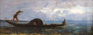 Gondole A Venise.