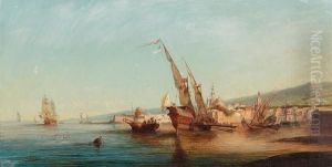 Mediterranean Harbour Scene Mediterranean Harbour Scene