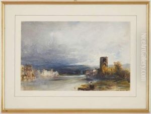 Paysage De Campagne by Felix Ziem