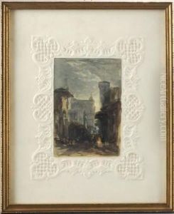 Rue Animee by Felix Ziem