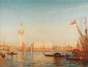 The Grand Canal by Felix Ziem