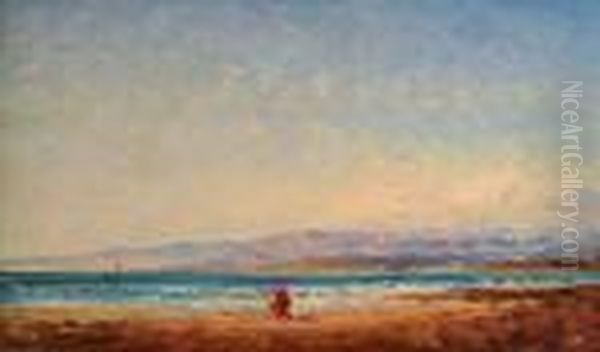 Vue De La Rade De Nice Et D'antibes Ou Le Berger Et La Mer. - view 1
