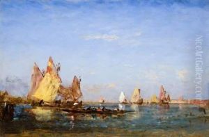 Voiliers Et Gondoles A Venise