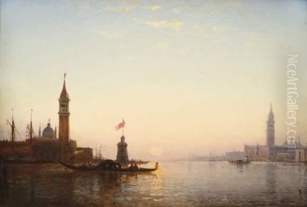 Gondole Devant San Giorgio - view 1