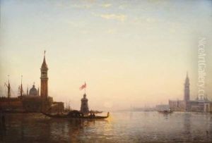 Gondole Devant San Giorgio