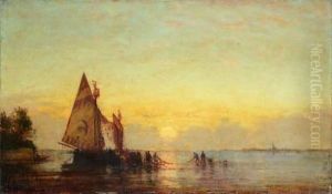 Pecheurs Dans La Lagune