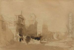 Vue De Venise by Felix Ziem