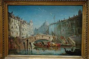 Vue De Venise by Felix Ziem