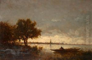 Bord De Lagune by Felix Ziem
