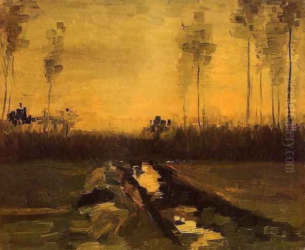 Landscape At Dusk - view 1