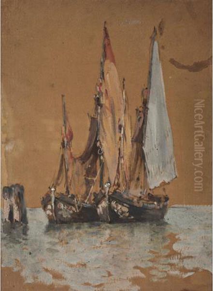 Bateaux De Pecheurs Pres De Venise - view 1