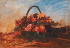 Le Panier De Fleurs by Felix Ziem
