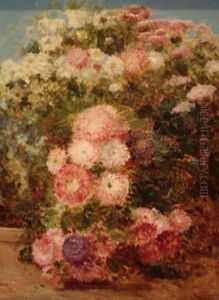 Massif De Fleurs by Felix Ziem