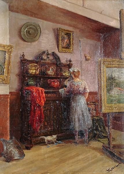 Dusting An Opulent Interior - view 1
