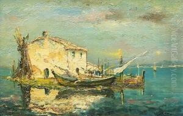 Fischerboote Bei Venedig - view 1