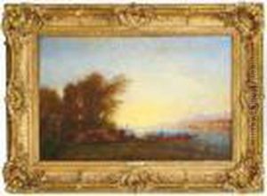 Istanbul, Vu De Scutarie . by Felix Ziem