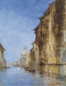 Canale A Venezia by Felix Ziem