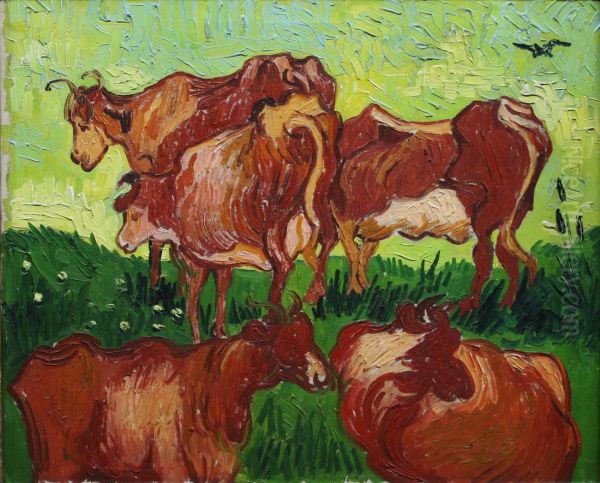 Cows (after Jordaens) - view 1