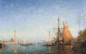 The Grand Canal, Venice by Felix Ziem