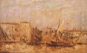 Vue De Venise by Felix Ziem