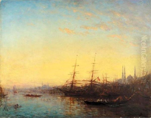 Le Port, Corne D'or, Constantinople - view 1